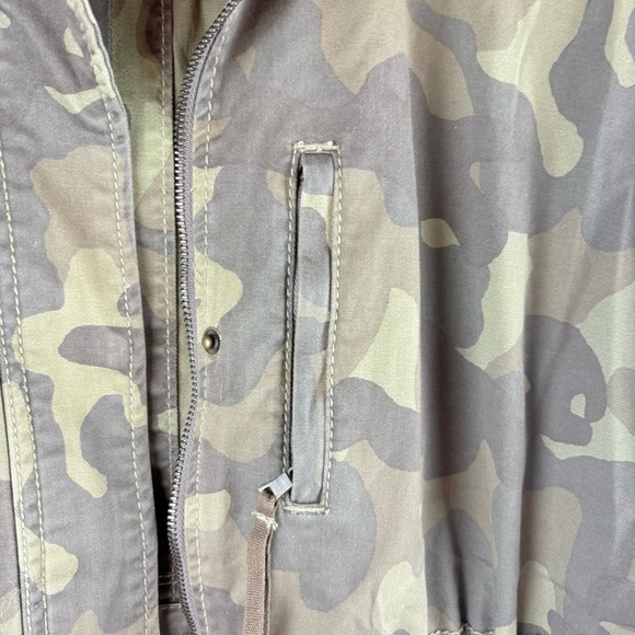 Anthropologie Marrakech Camouflage Anorak Camo Military Jacket Size XS - Picture 5 of 8